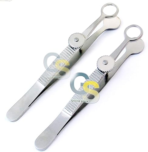 G.S 2 o.r Grade Hunt + Lambert chalazion Forceps ophthalmic