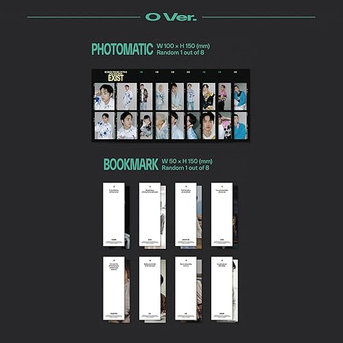 Miniatura 5 de EXO - 7th Album EXIST (Photo Book Ver. - O Ver.) Cover + Photo Book + Photomatic + Bookmark + Post Card + CD-R + Photo Card + Poster + 4 Extra