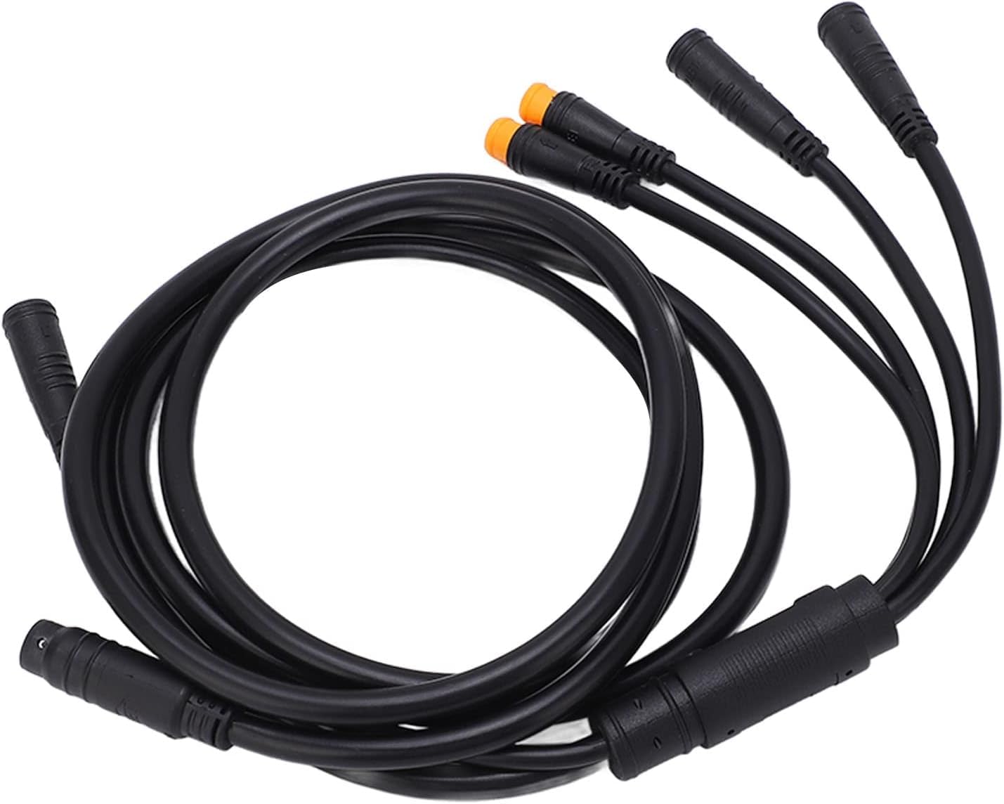 RiToEasysports Câble de Vélo électrique, 1 à 5 Connecteurs de Câble de Batterie au Lithium de Vélo Contrôleur Lampe Frein Affichage Accélérateur pour Vélo électrique