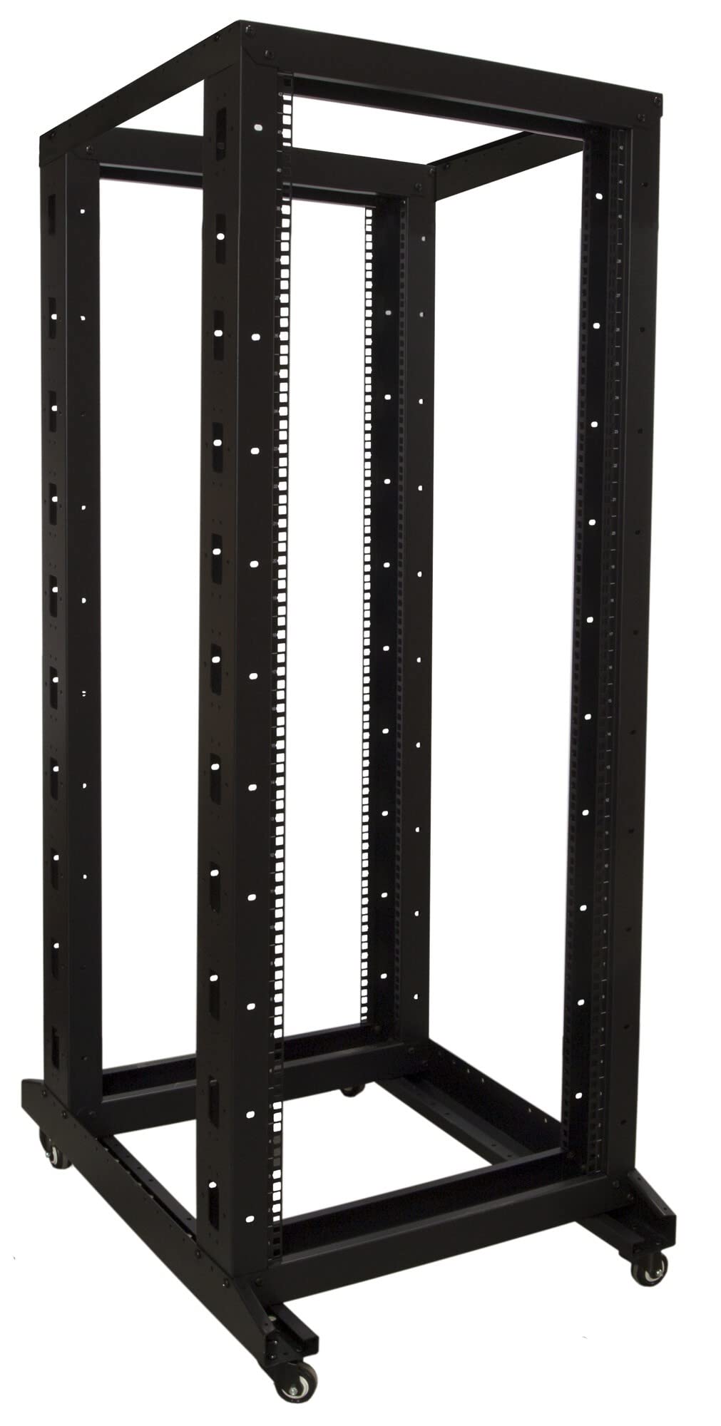 32 HE – 19 cali szafka na kółkach – niezmontowana – (szer. x gł. x wys.) 600 x 800 x 1600 mm – czarna