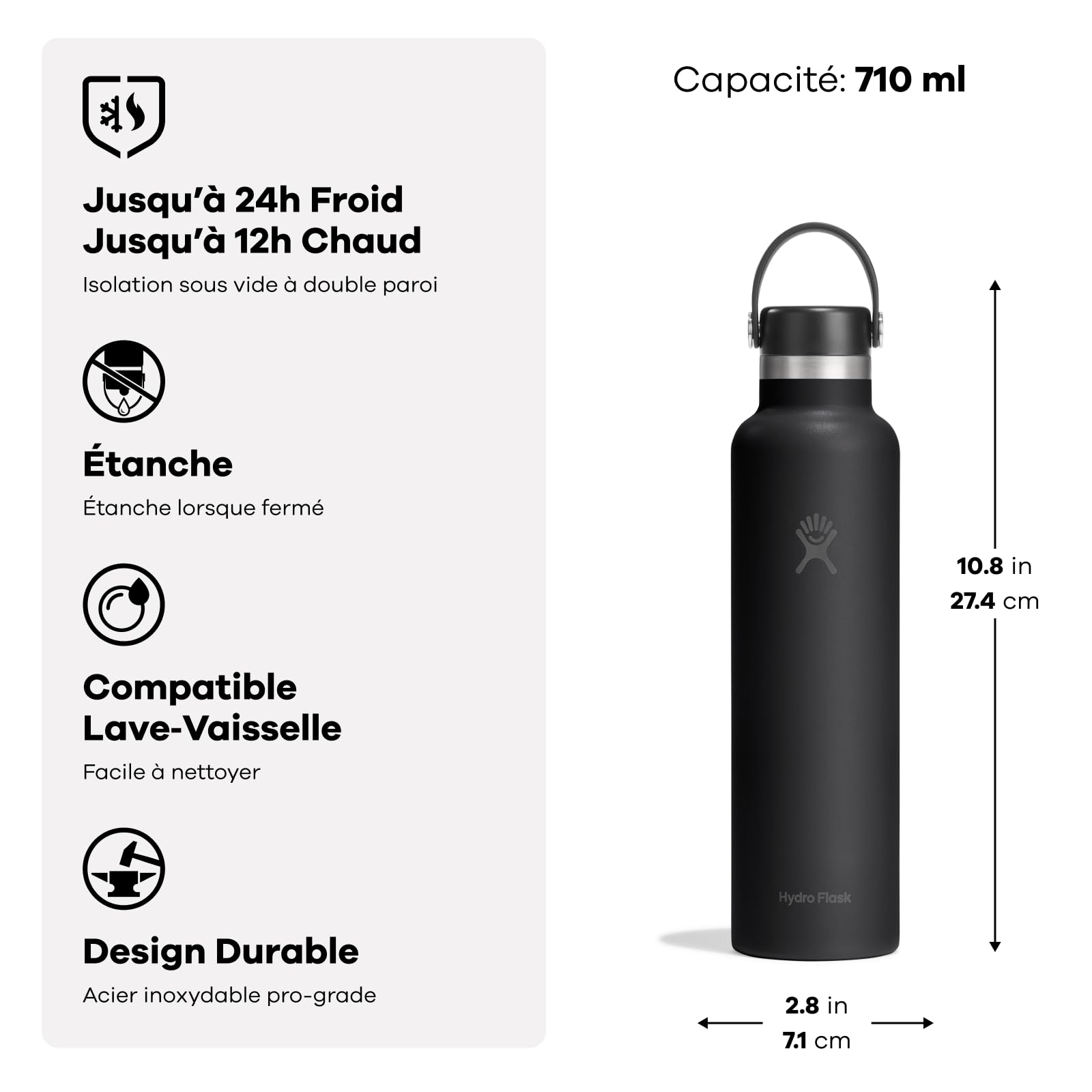 Hydro Flask – Standard Flex Cap 710 ml (24 oz) Bottle