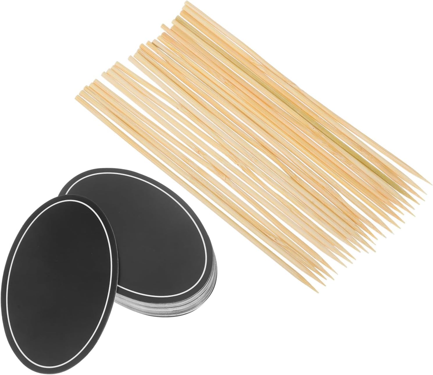 24pcs Chalkboard Cheese Marker Food Label Picks for Buffet