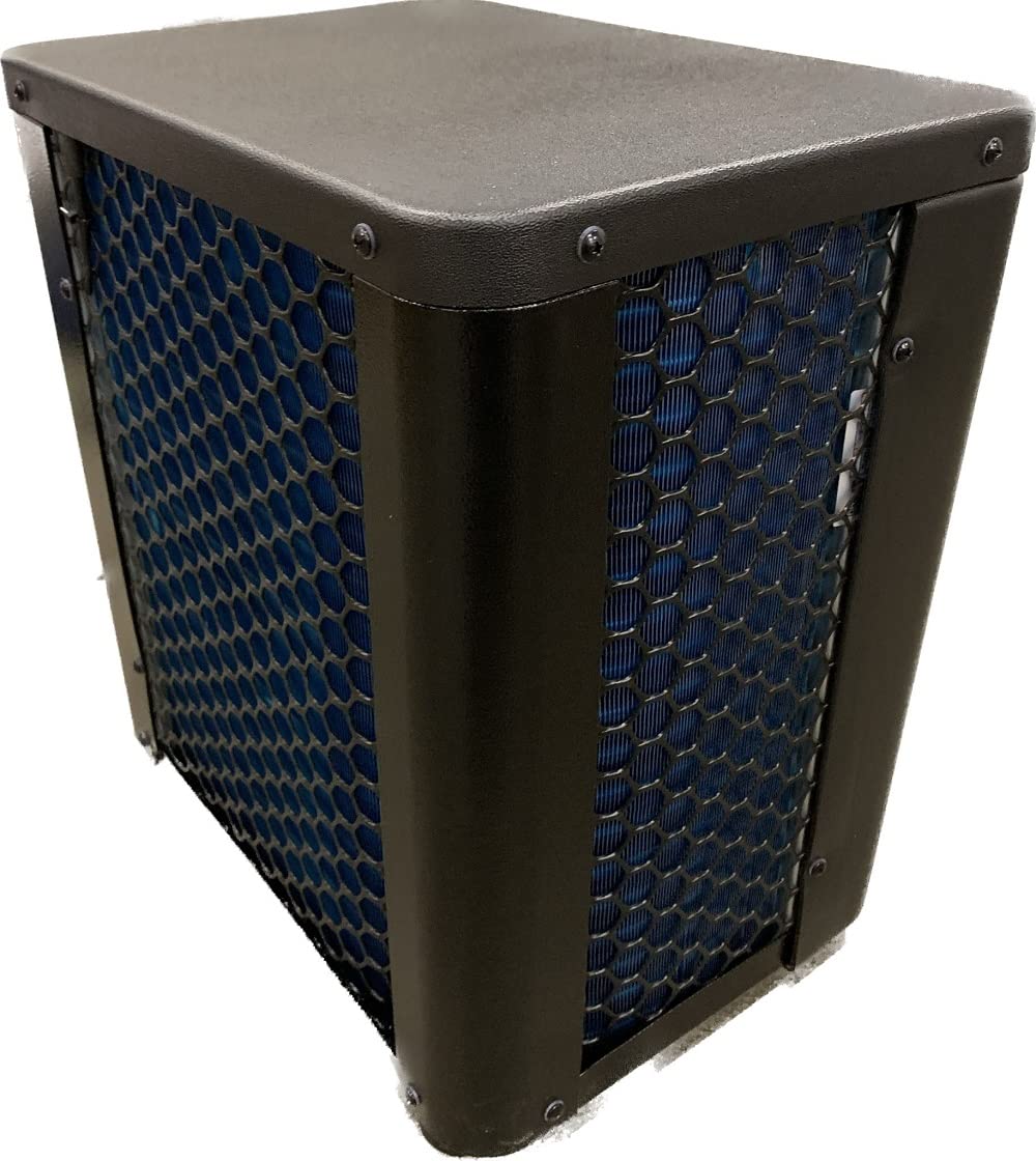 Poolstyle Mini pompe à chaleur 3 Kw à haut rendement pour piscines hors sol Max 30 M³ - Contrôleur LED - Respect de l'environnement R32