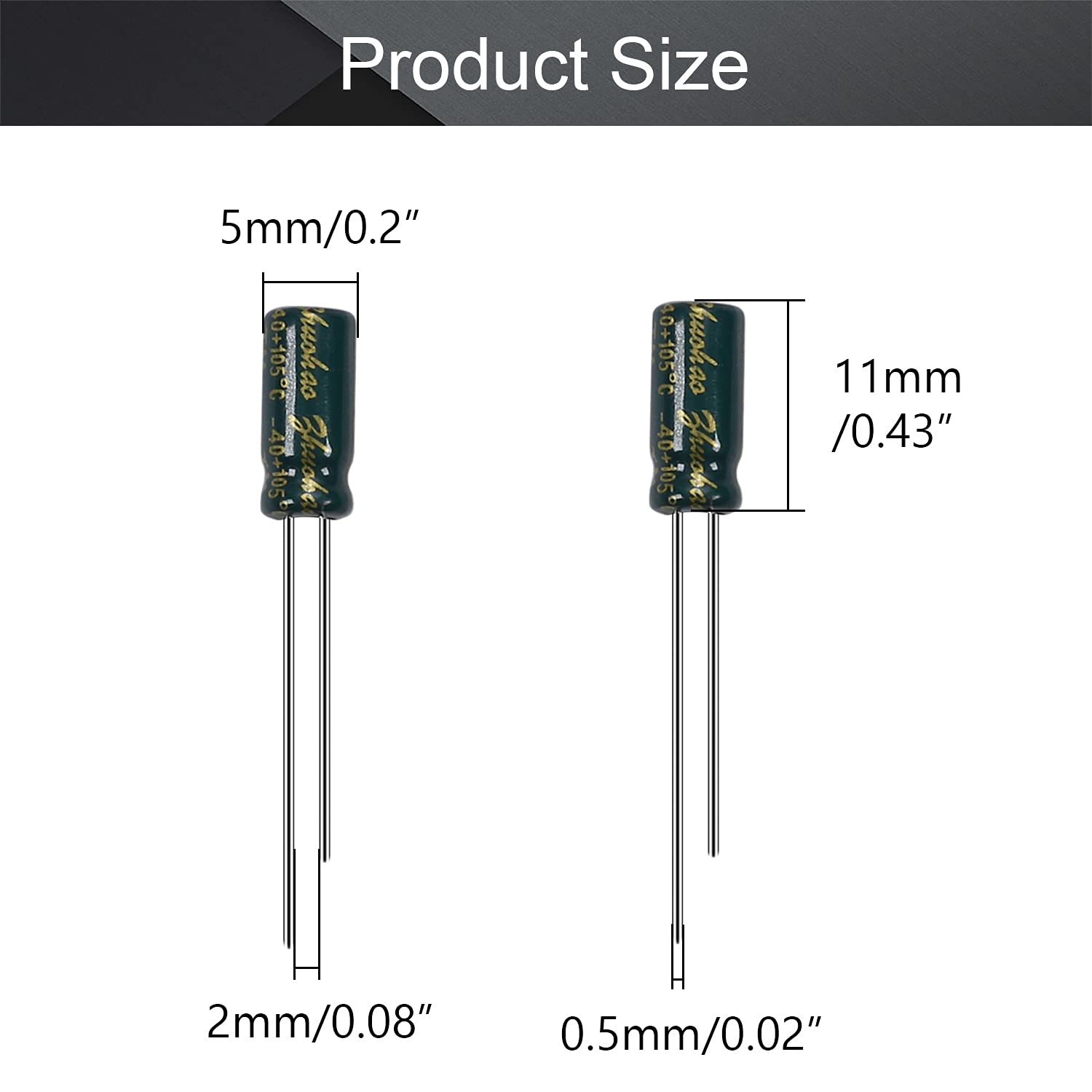 CD60 200uF Motor Start Capacitor AC 450V/300V/250V 50/60Hz 2 Wire