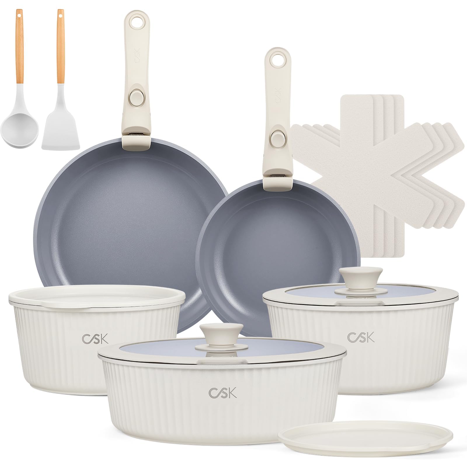 マクベスエバンス　プライマリー　Ｃ&S 2客セット Amazon.co.jp: KOCH SYSTEME CS フライパン セット 17点 鍋セット