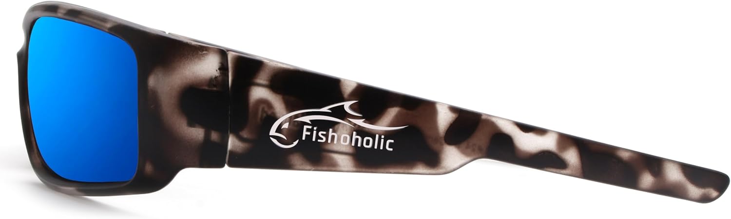 Bi-focal Sunglasses Fishoholic Polarized - Readers X1.5, X2.0, Or X2.5 Magnification, UV400, Hard Case Included Meta Glasses - View #3