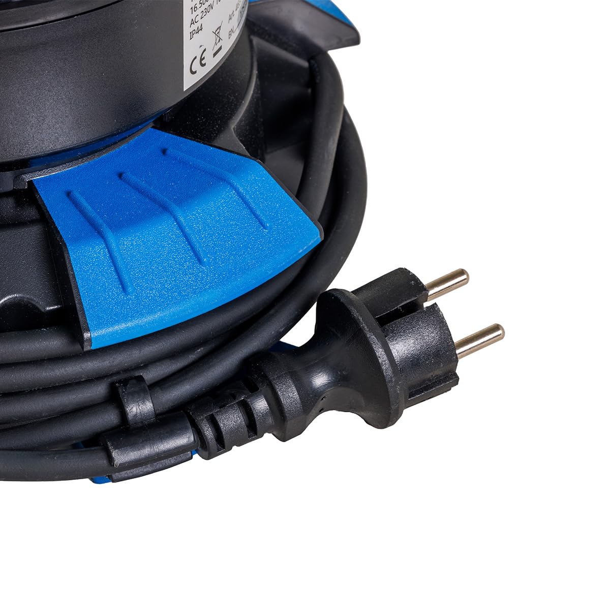 as - Schwabe Ilumi 360 LED lampa robocza 120 W, 16 500 lumenów, emisja 360°, możliwość ściemniania w 4 stopniach, temperatura barwowa 3000 K – 6500 K, wytrzymały kabel IK08-3 m, reflektor budowlany do