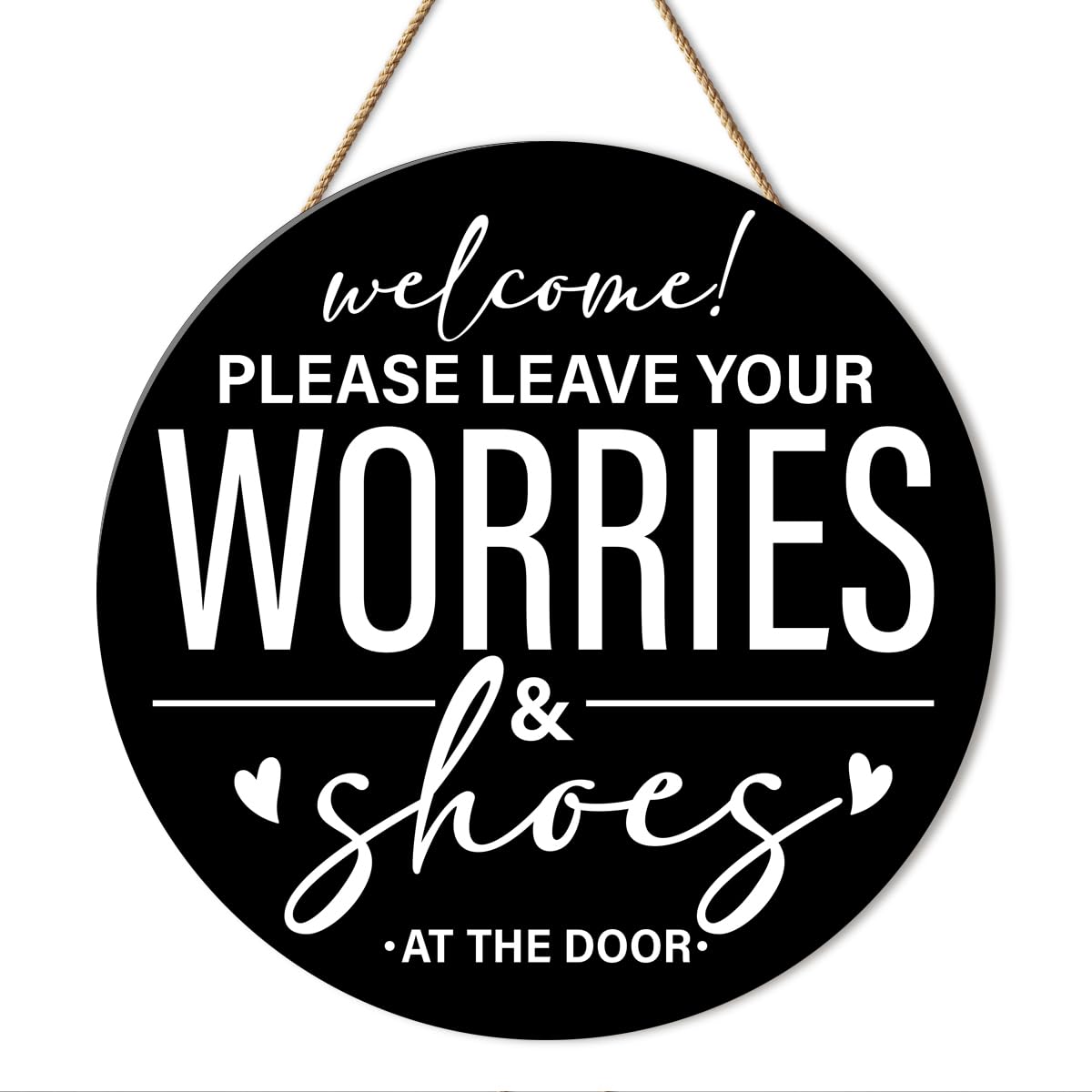 Welcome Please Remove Your Shoes Sign, Shoes Off No Shoes Sign for Home Porch Entrance Decoration, Please Take off Your Shoes Sign, Housewarming Gifts