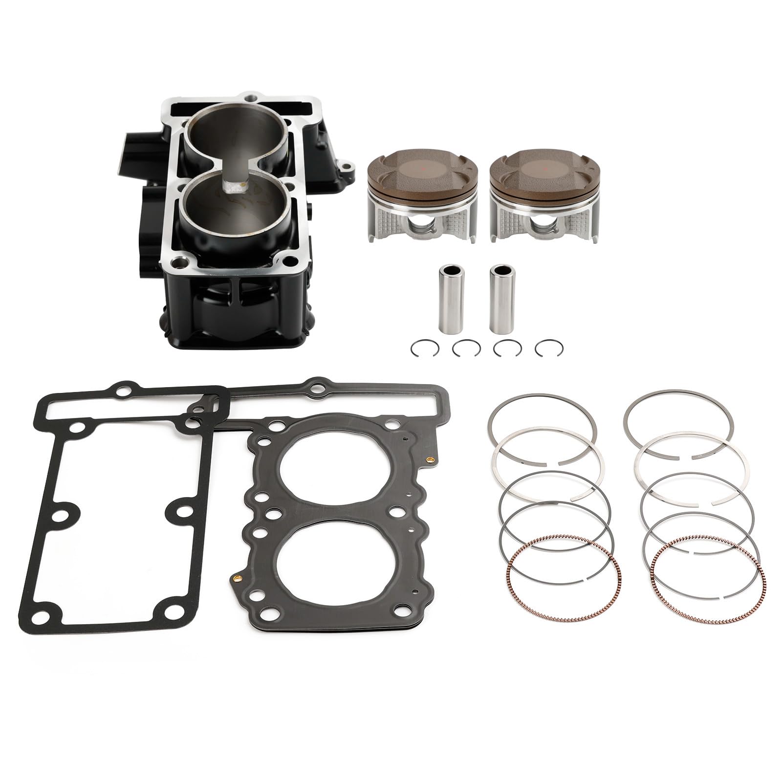 Amazon.com: Frezon 296ccm Cylinder Piston Gasket Top End Rebuild