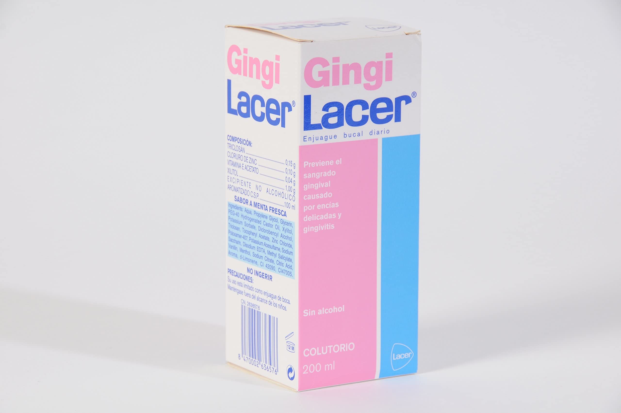 Image secondaire de Bain de Bouche Lacer Gingi (200 ml) (Parapharmacie)