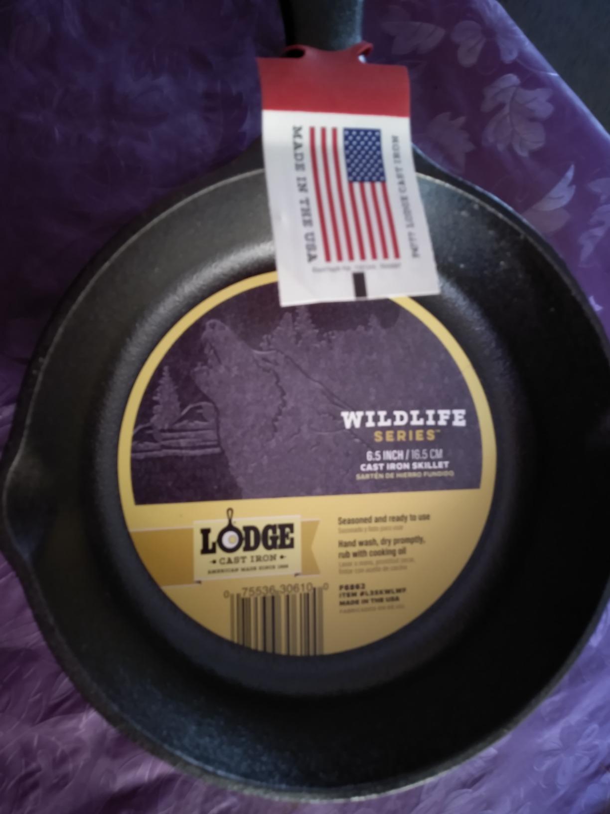 Buy Lodge Mfg Company Cast Iron 6.5" Wolf Skillet (6.5 Inches, Black