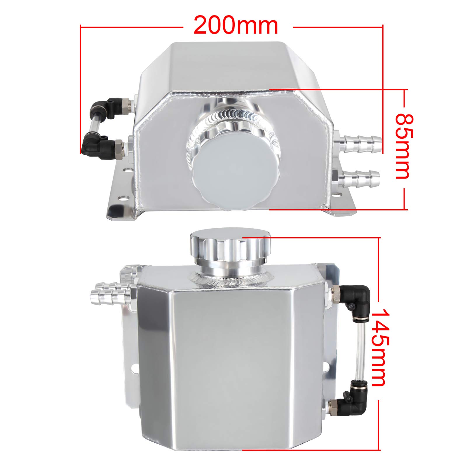 G Madlife Garage JDM Universal 1L Coolant Radiator Overflow Recovery