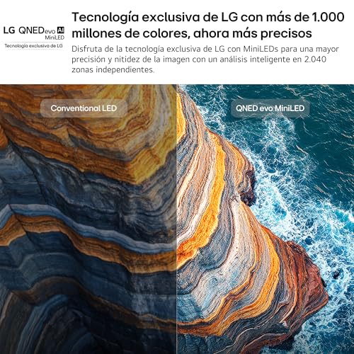 Miniatura 4 de LG 55QNED82B6B - Smart TV QNED EVO AI 55" 4K Sin Reflejos 94%, 2026