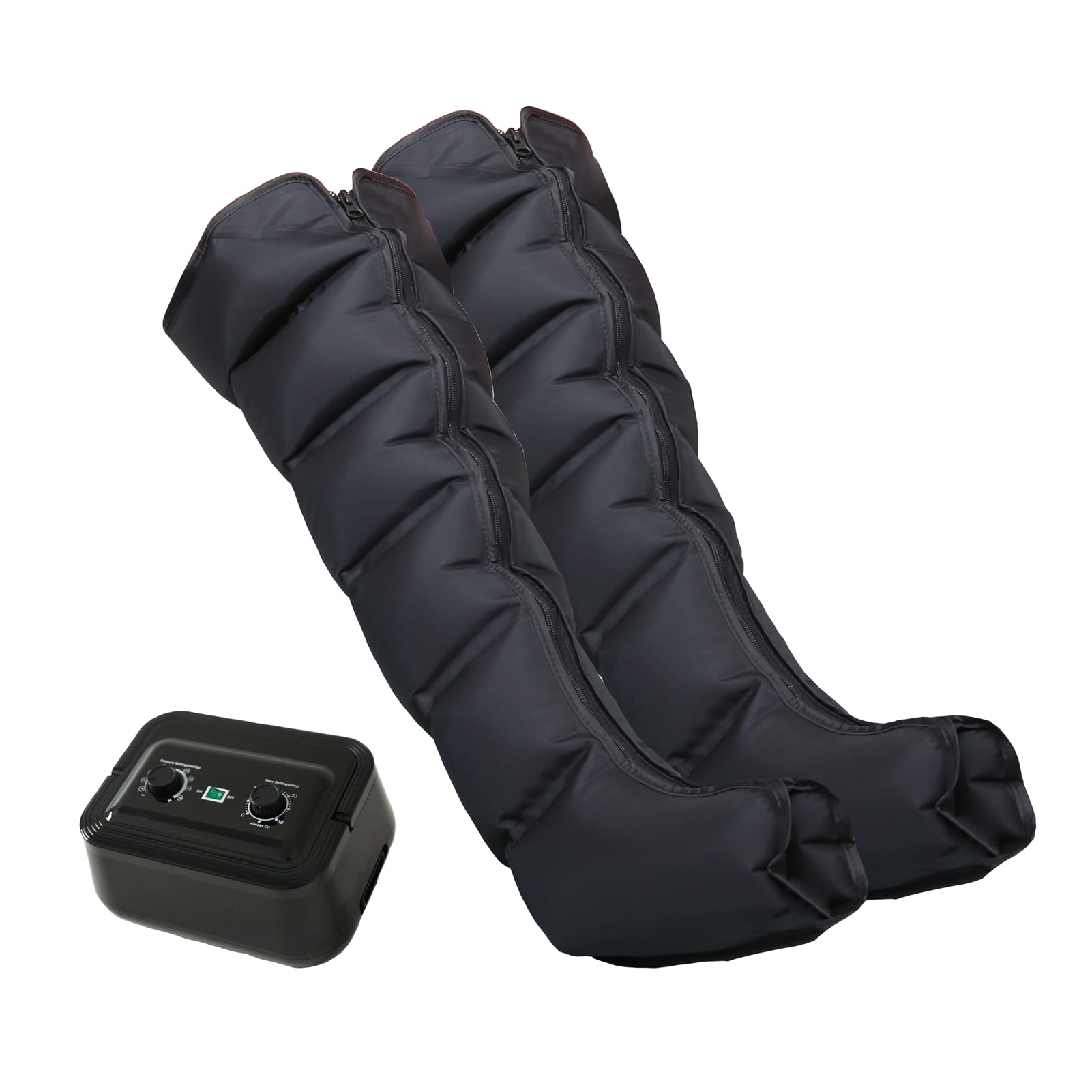  Massaggiatore a Pressoterapia per Gambe Linfodrenante per Casa - Stimola Circolazione per Trattamento Lipedema e Cellul