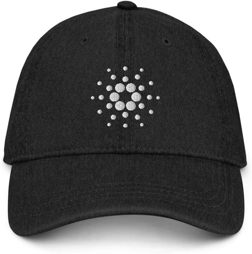 Hogue WS LLC Cardano Hat (Embroidered Denim Cap) ADA Crypto