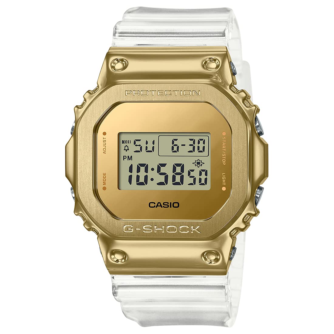 Casio Digital Gold Dial Mens Watch-GM-5600SG-9DR (B0917XGHCF) Amazon Price History, Amazon Price Tracker