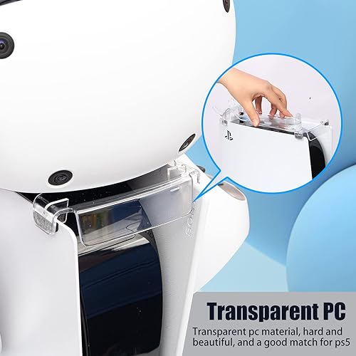 Miniatura 7 de ECHZOVE PS VR2 - Soporte de almacenamiento, PS VR2 con soportes para controladores PS VR2 y cable de carga magnético para controladores PS VR2, todo