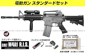 Amazon | □フルセット□ スタンダード電動ガン コルト M4A1 リス