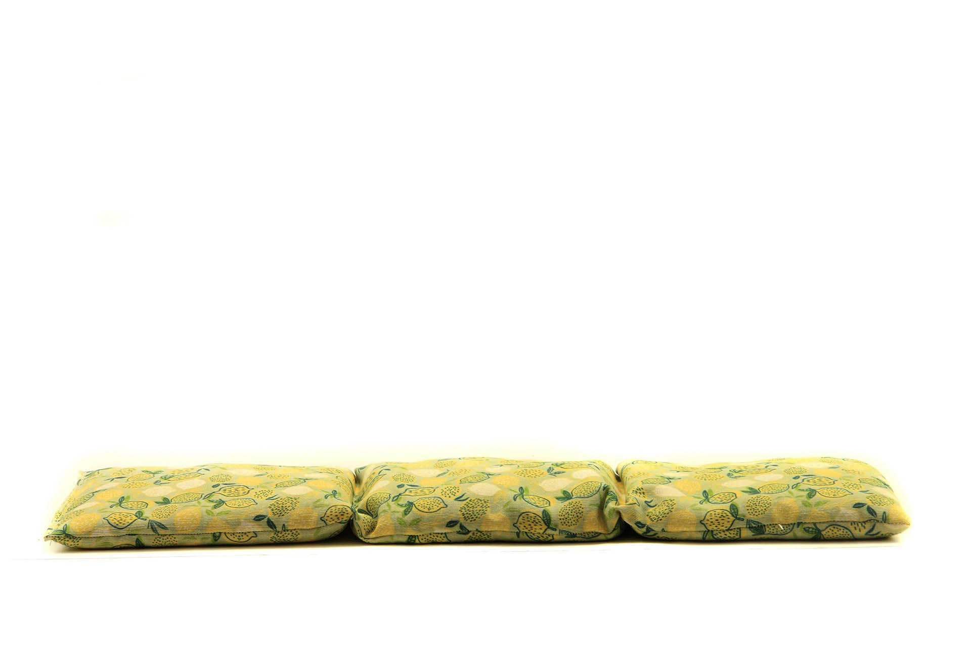 Saco Semillas Microondas | Bolsa Semillas Calor Microondas | Cojin Cervical Térmico Relleno de Semillas de mijo y Flores de Lavanda | Para calentar y calmar dolor muscular 48 x 13 cm y 850g