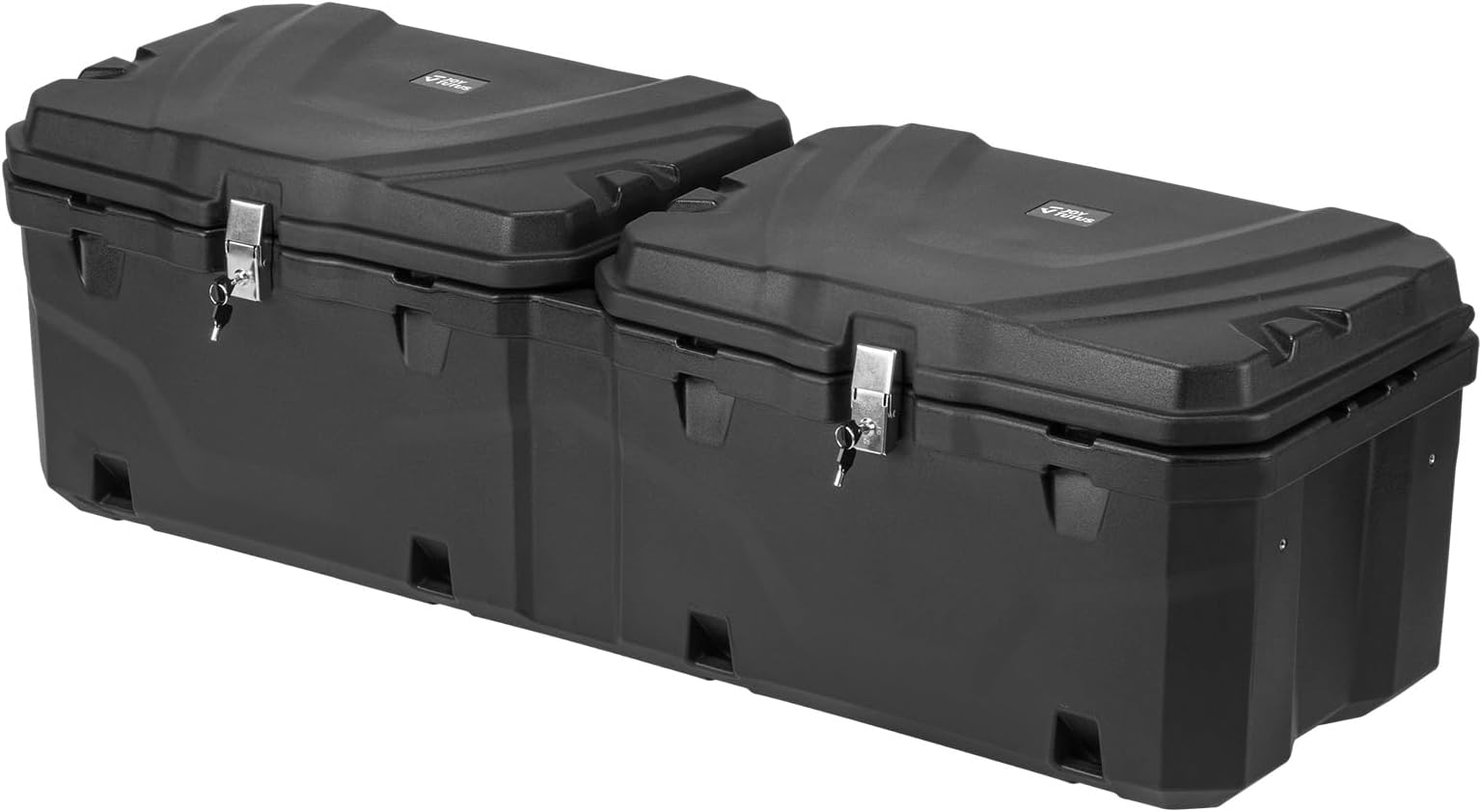 Lockable 160 Quart Truck Bed Tool Box, Waterproof Storage Box Truck Bed Cargo Case, Full & Mid Size Pickup Tool Box Toolbox Storage System