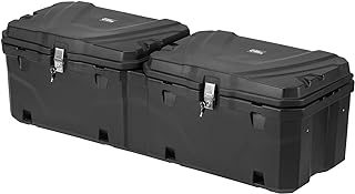 JOYTUTUS Lockable 160 Quart Truck Bed Tool Box, Waterproof Storage Box Truck Bed Cargo Case, Full & Mid Size Pickup Tool Box Toolbox Storage System