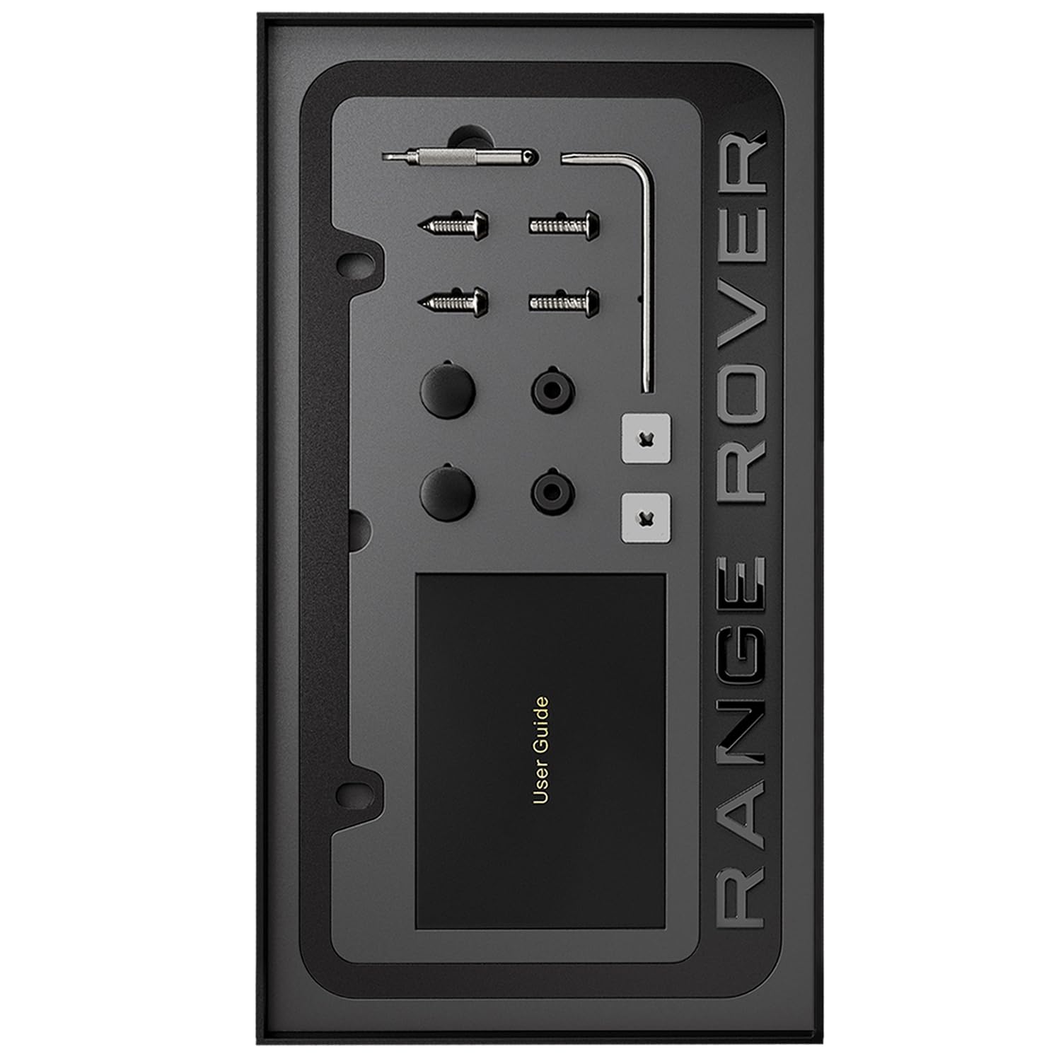 Black License Plate Frames