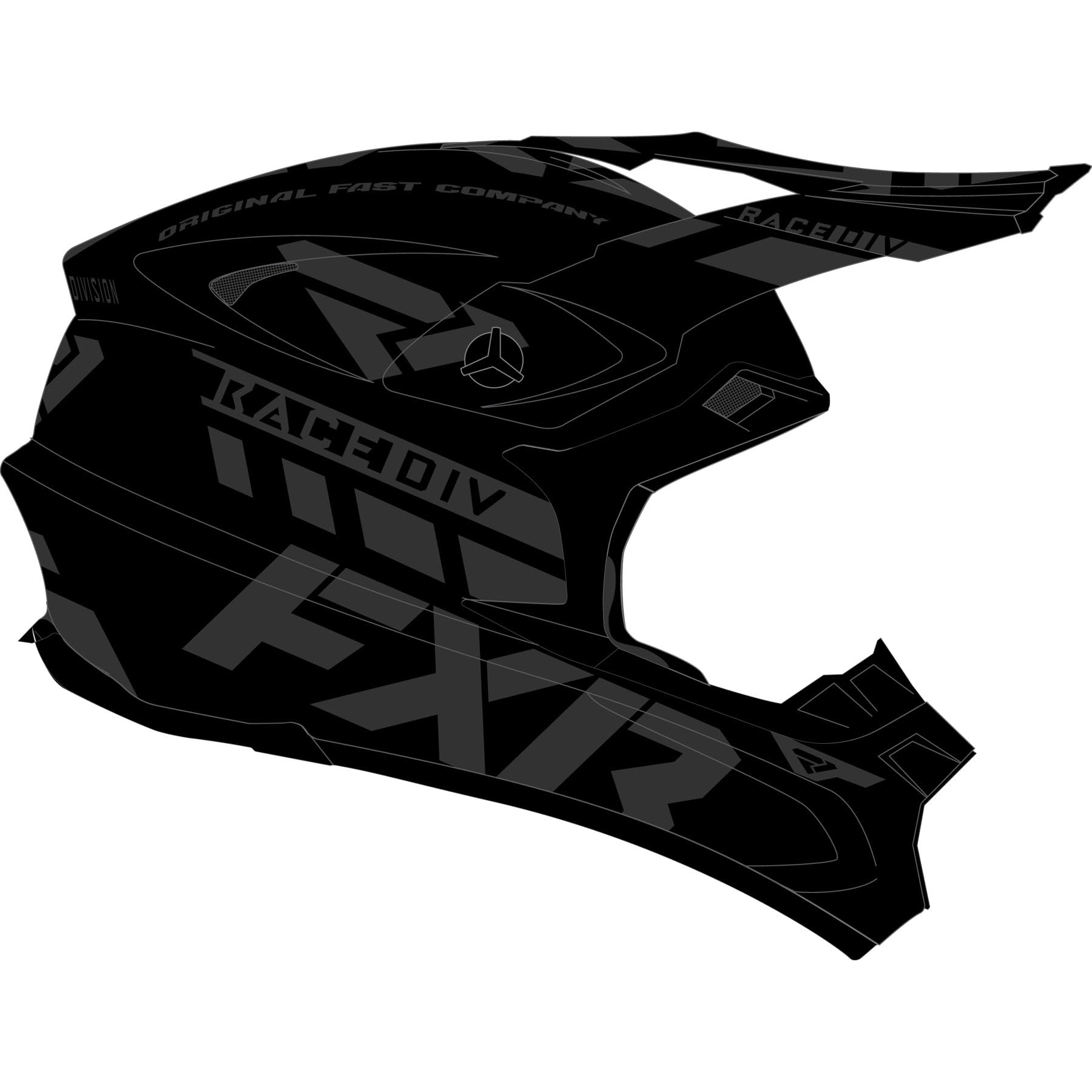 FXR Blade Race Div Kask motocrossowy