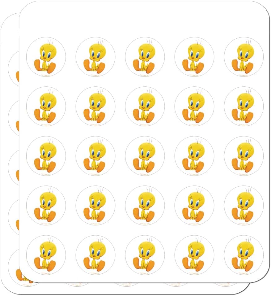 Looney Tunes Cute Tweety 1 Planner Calendar Scrapbooking Crafting Clear Stickers