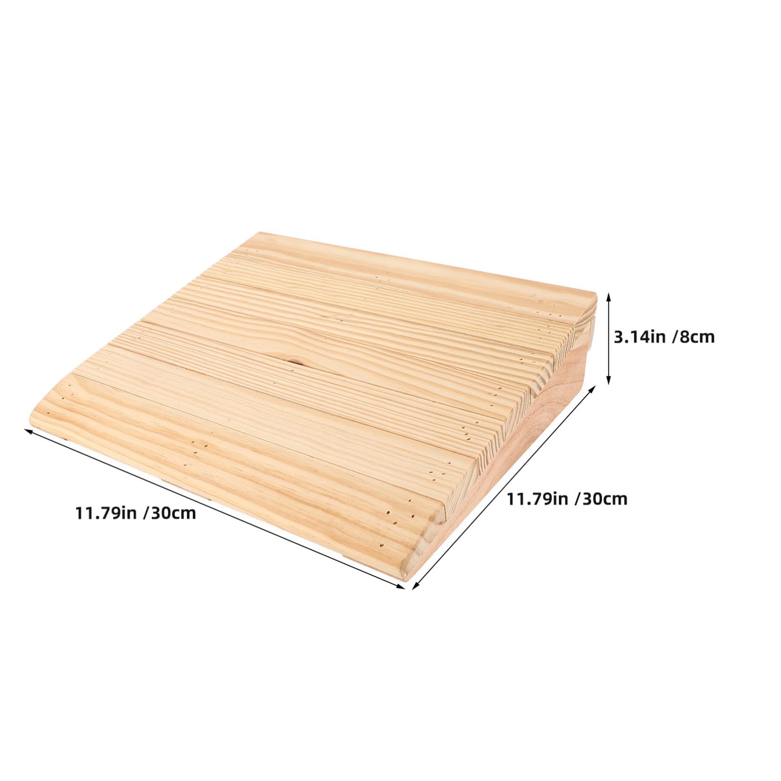 Rampa de Madera Portátil para Puertas Plataforma Inclinada Estable y Soporte Antideslizante para Scooters, Motocicletas y Sillas de Ruedas Hogar