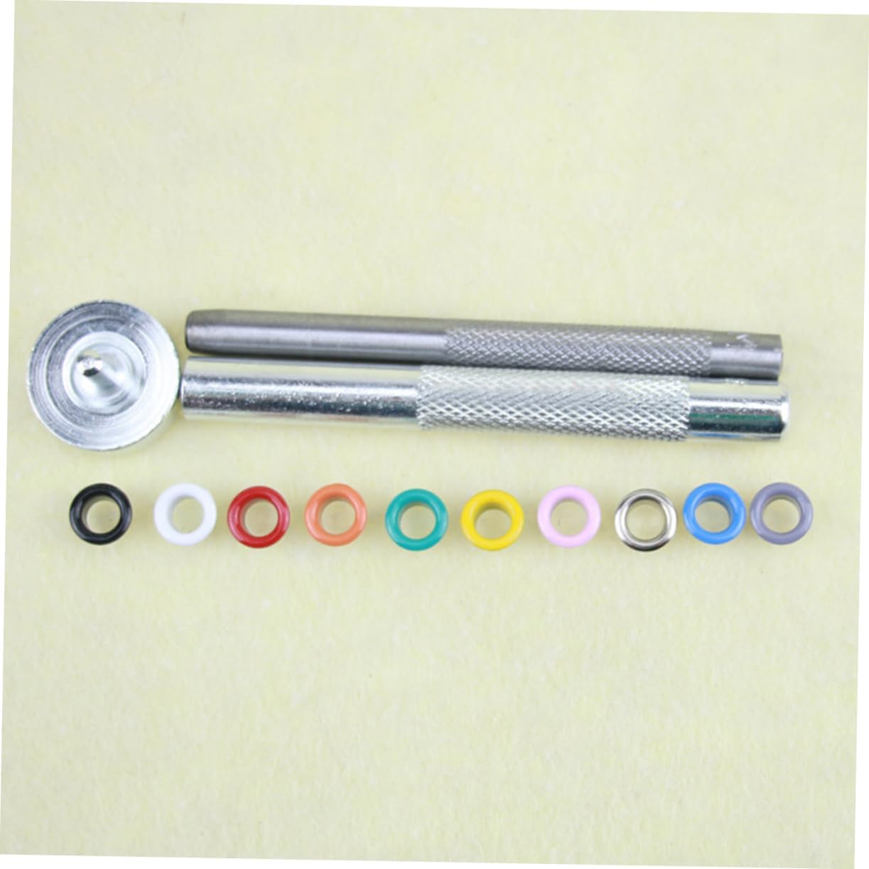Angoily 300pcs 5mm Grommets Kit Metal Eyelets Button for Shoes Clothes Crafts Easy Install Tool