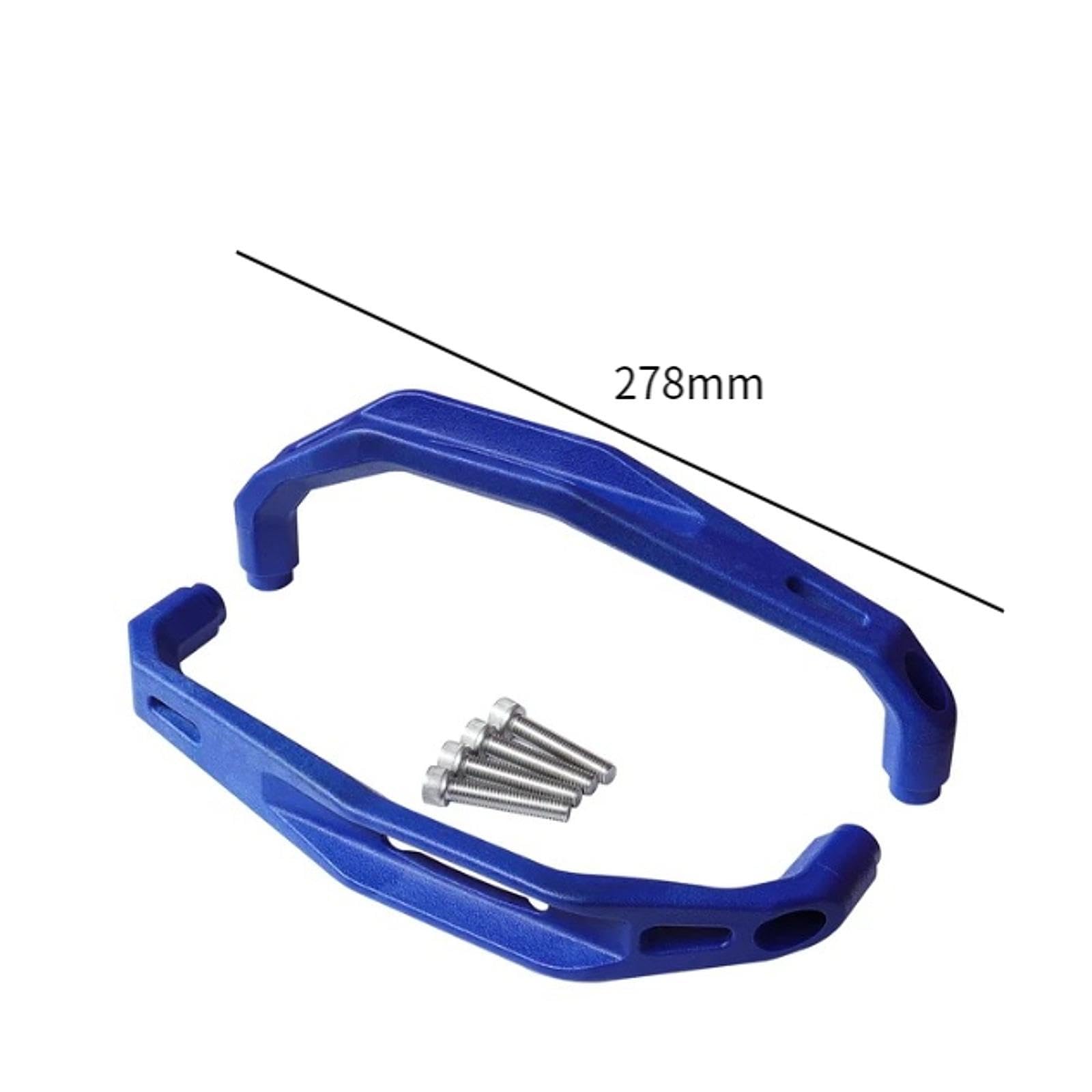 Manijas de agarre para Tenere 700 XT700Z XTZ 700, soporte trasero, Azul