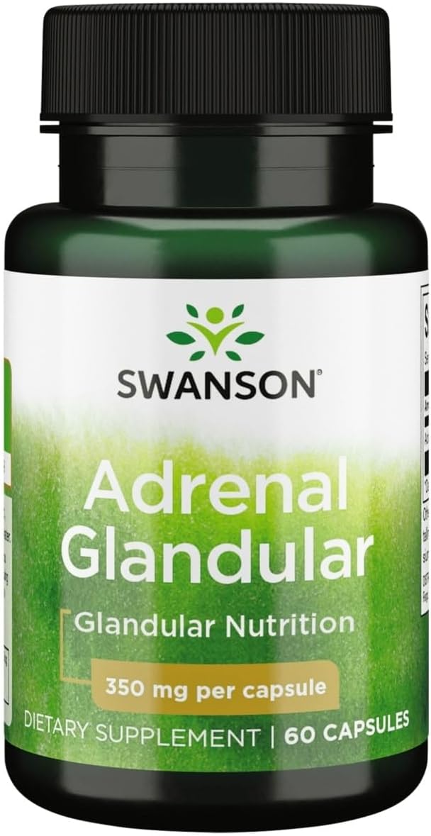 Adrenal Glandular 350 Mg 60 Capsules