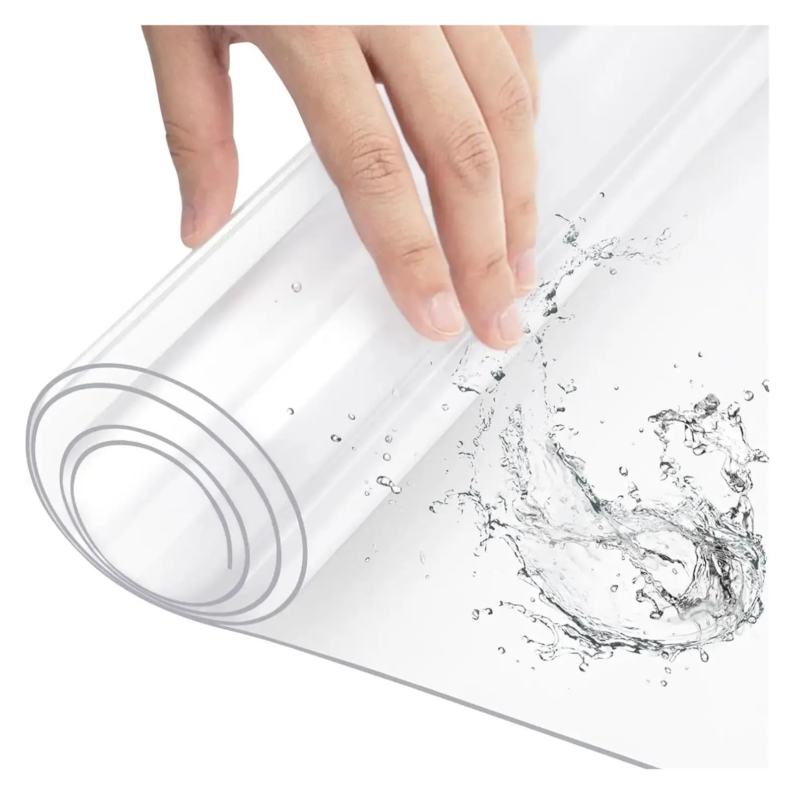 1 protezione trasparente for tavolo, for, copertura for in plastica, tappetino da scrivania, protettivo for per Tavolo da Pranzo(40x40inch)