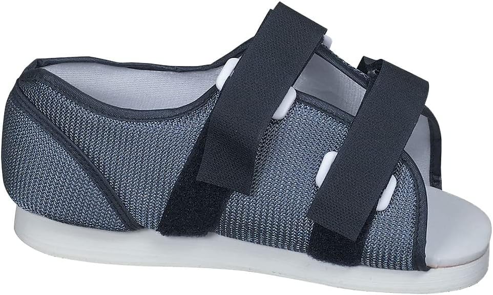 MABIS DMI Cast Shoe, Cast Boot, Post Op Shoe, Women's Medium 6 - 8, Blue