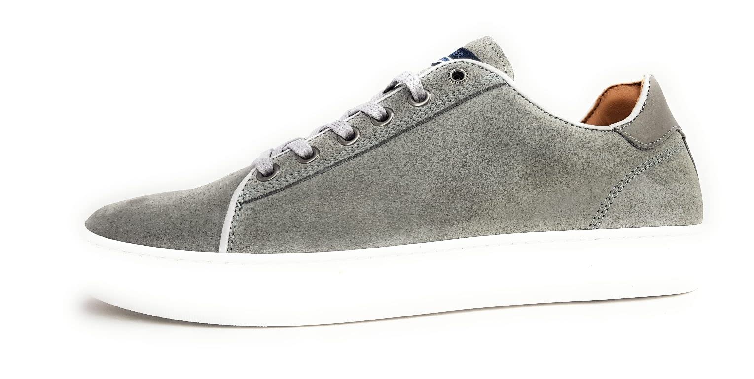 Salamander Kikio męskie buty sznurowane, sneakersy, szare, czas wolny, szary, 43 EU