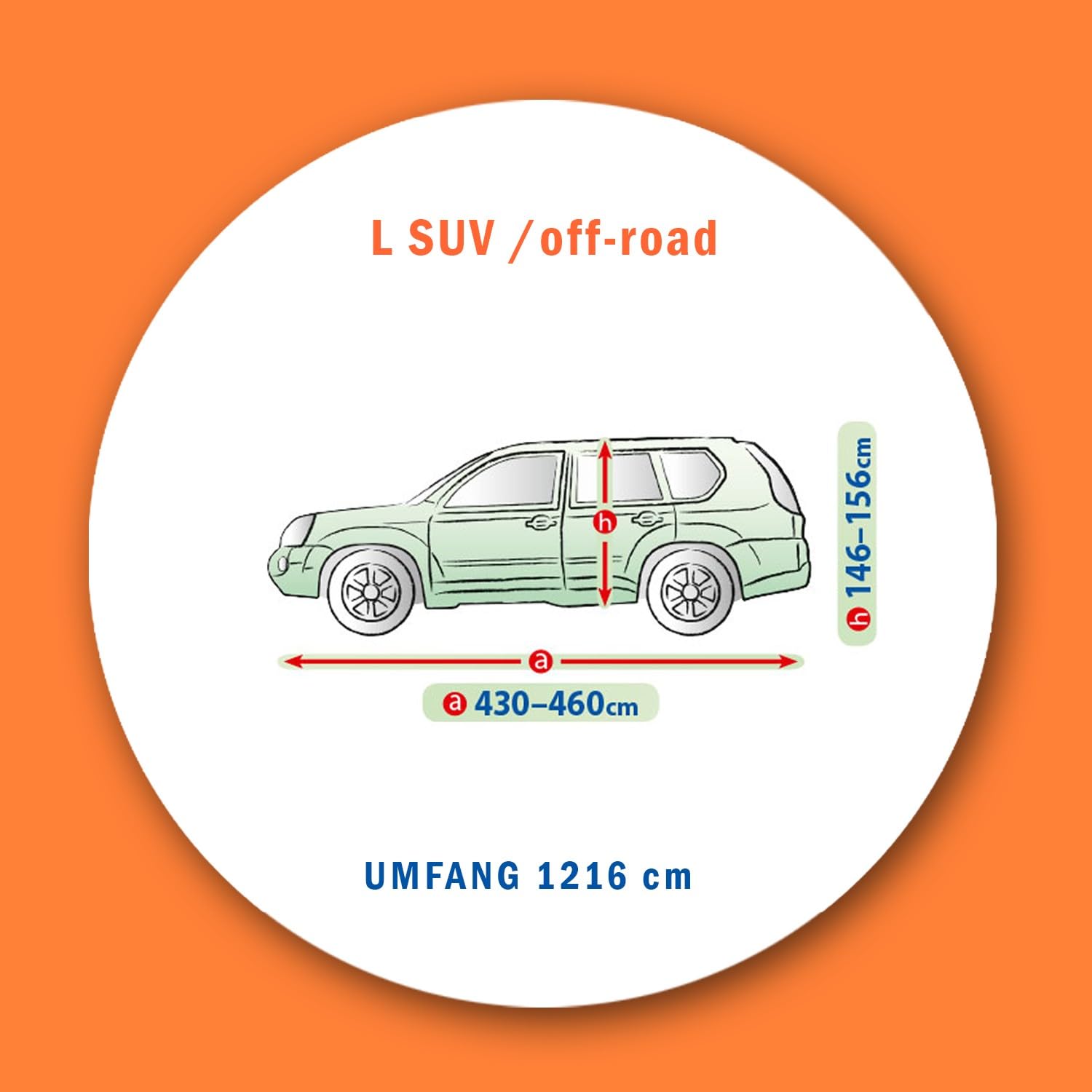 Pokrowiec na samochód, kompletny garaż, kompatybilny z Ford Kuga I, II, wodoszczelny, oddychający, odporny na promieniowanie UV, ochrona przed zamarzaniem, wewnątrz i na zewnątrz
