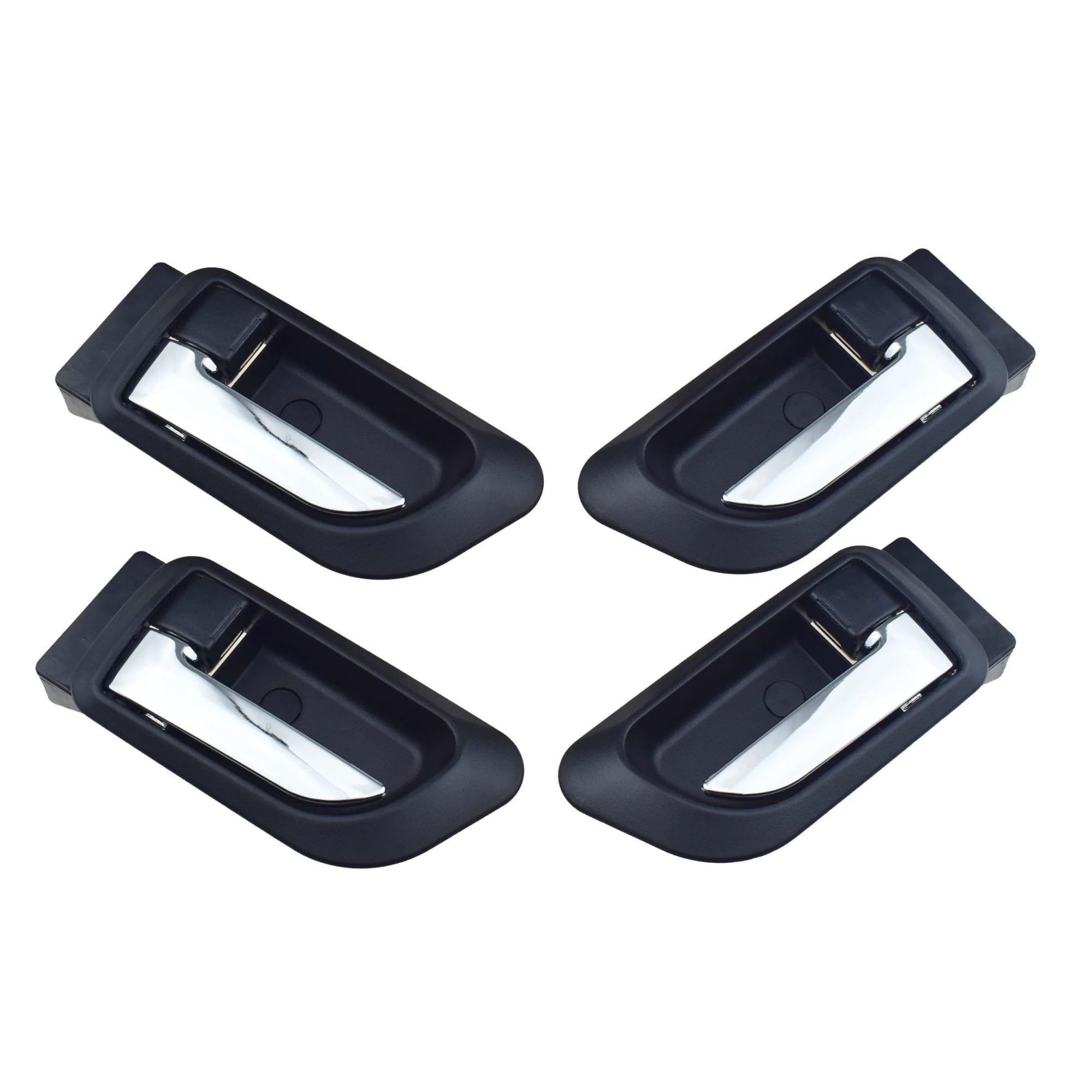 Punxdda One Color Car Inner Handle For Great For Wall X-Series X240 & X200 Haval Hover H3 H5 Chrome Front Rear Left Right 4Pcs
