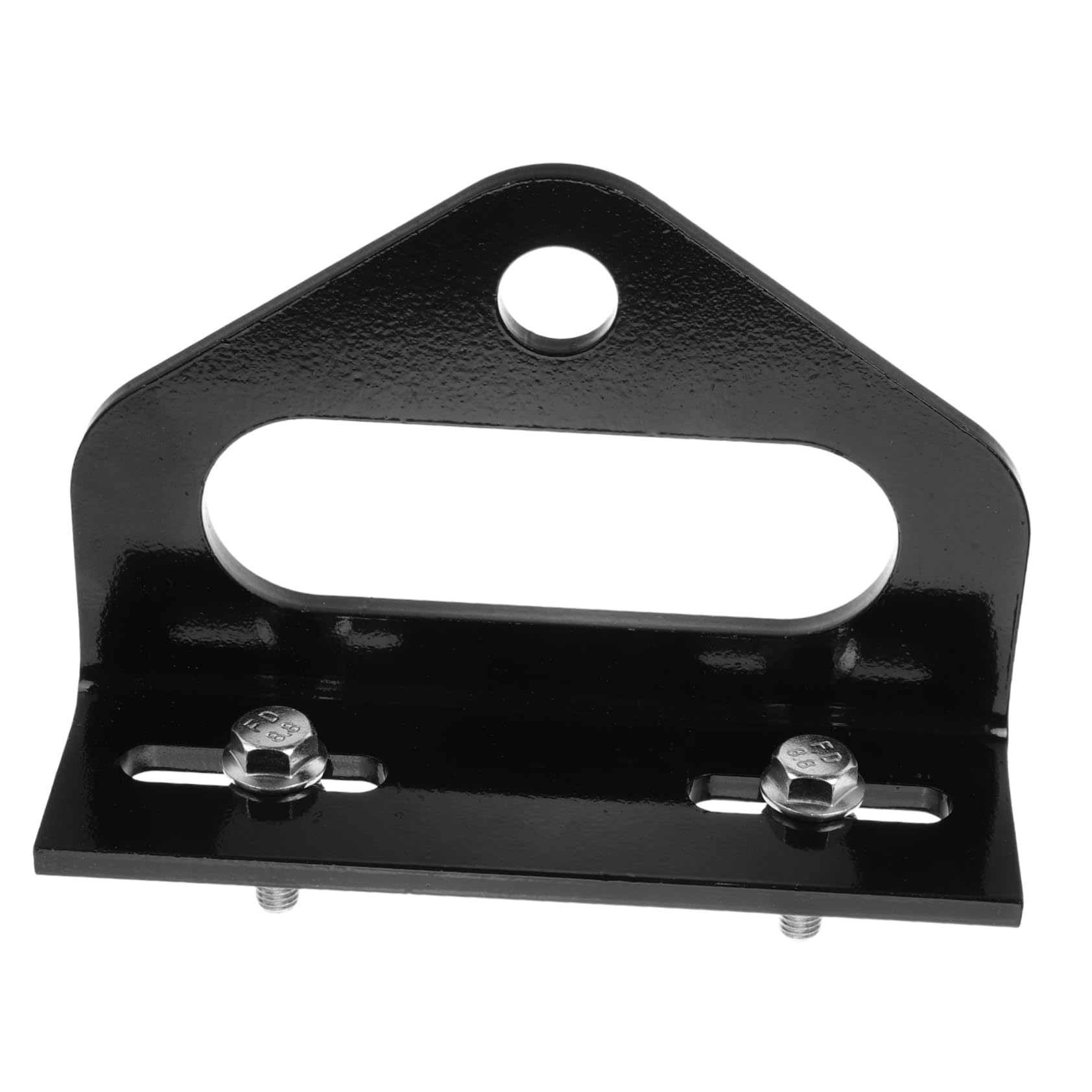 Enganche de Remolque para Cortacésped de Cero, Metal Negro