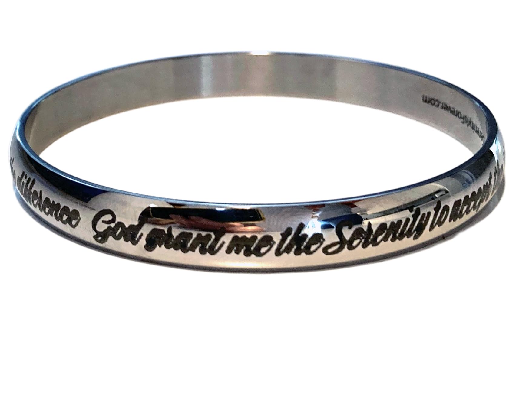 Serenity Prayer Bangle Serenity Prayer Bracelet for Women