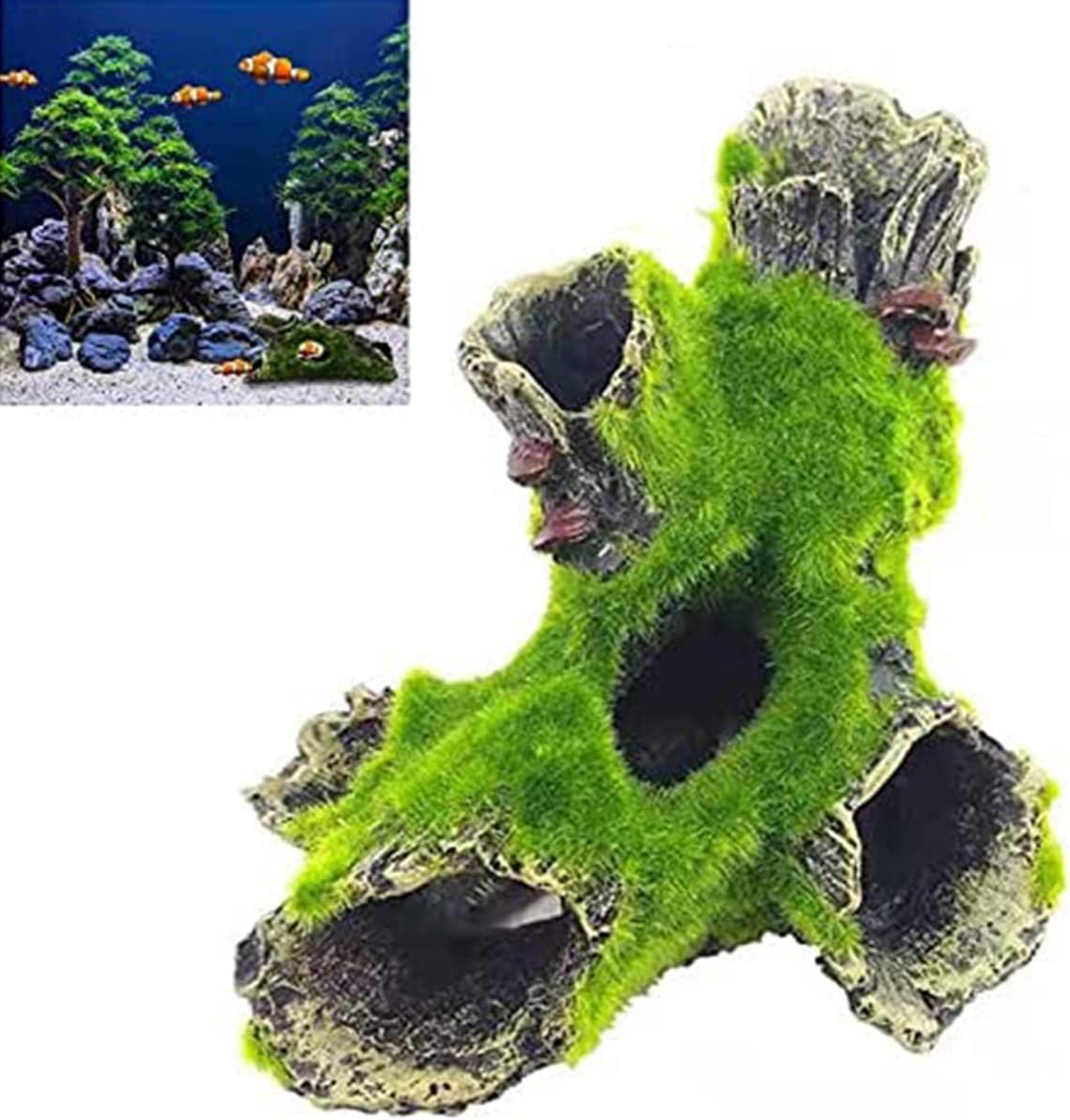 JINJUMEI Aquarium Rock Cave Decoration, Aquarium Decoration, Resin Aquarium Accessories