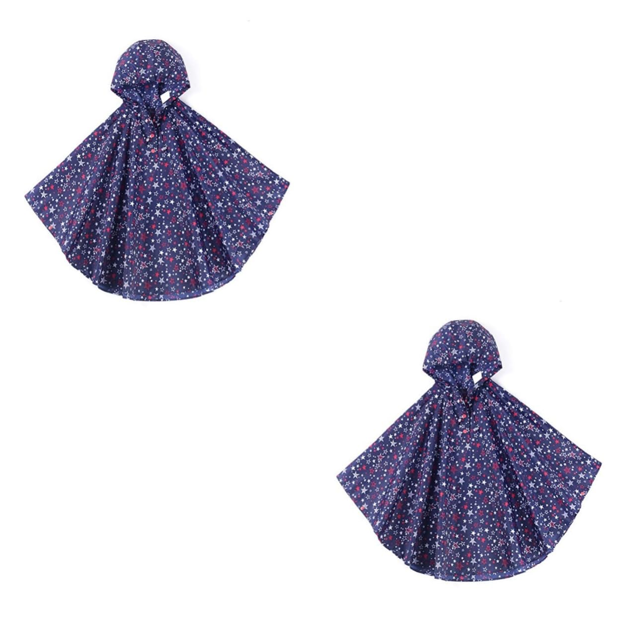 Milisten Chaqueta De Lluvia Para Niños Traje De Lluvia Para Niños Poncho Impermeable Para Pequeños Impermeable Bolsa Para Lindos