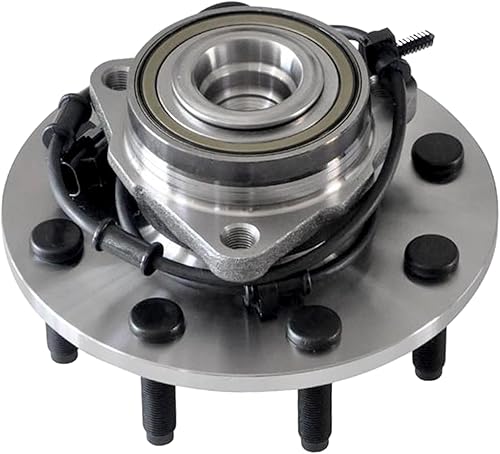 515089 Buje de rueda delantera izquierda/derecha y conjunto de rodamientos para Dodge Ram 2500 2003-2005, para Dodge Ram3500 2003-2005 RWD 8 Lugs