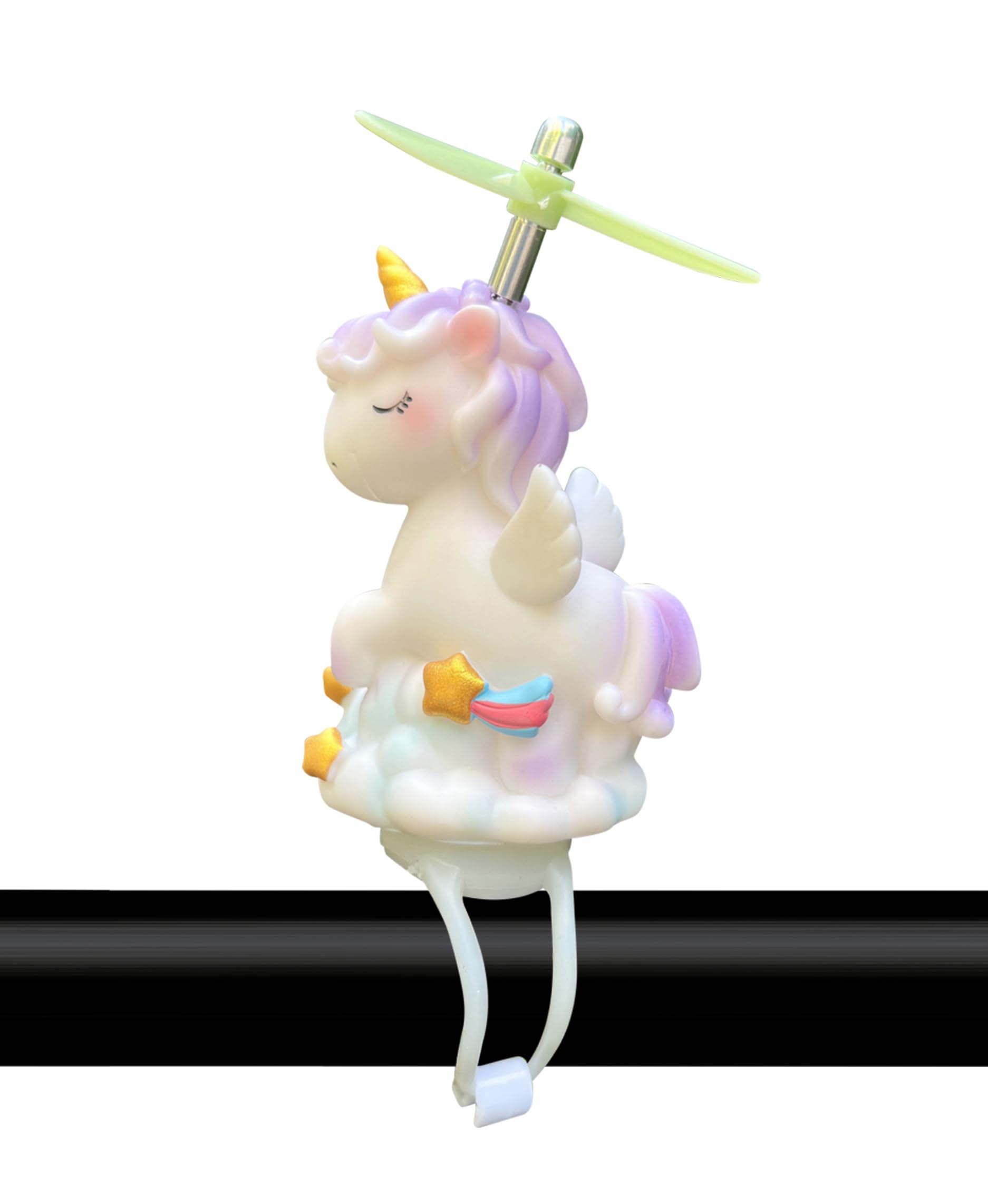 Amazon | 2個パック - かわいいユニコーンバイクベル キッズバイク