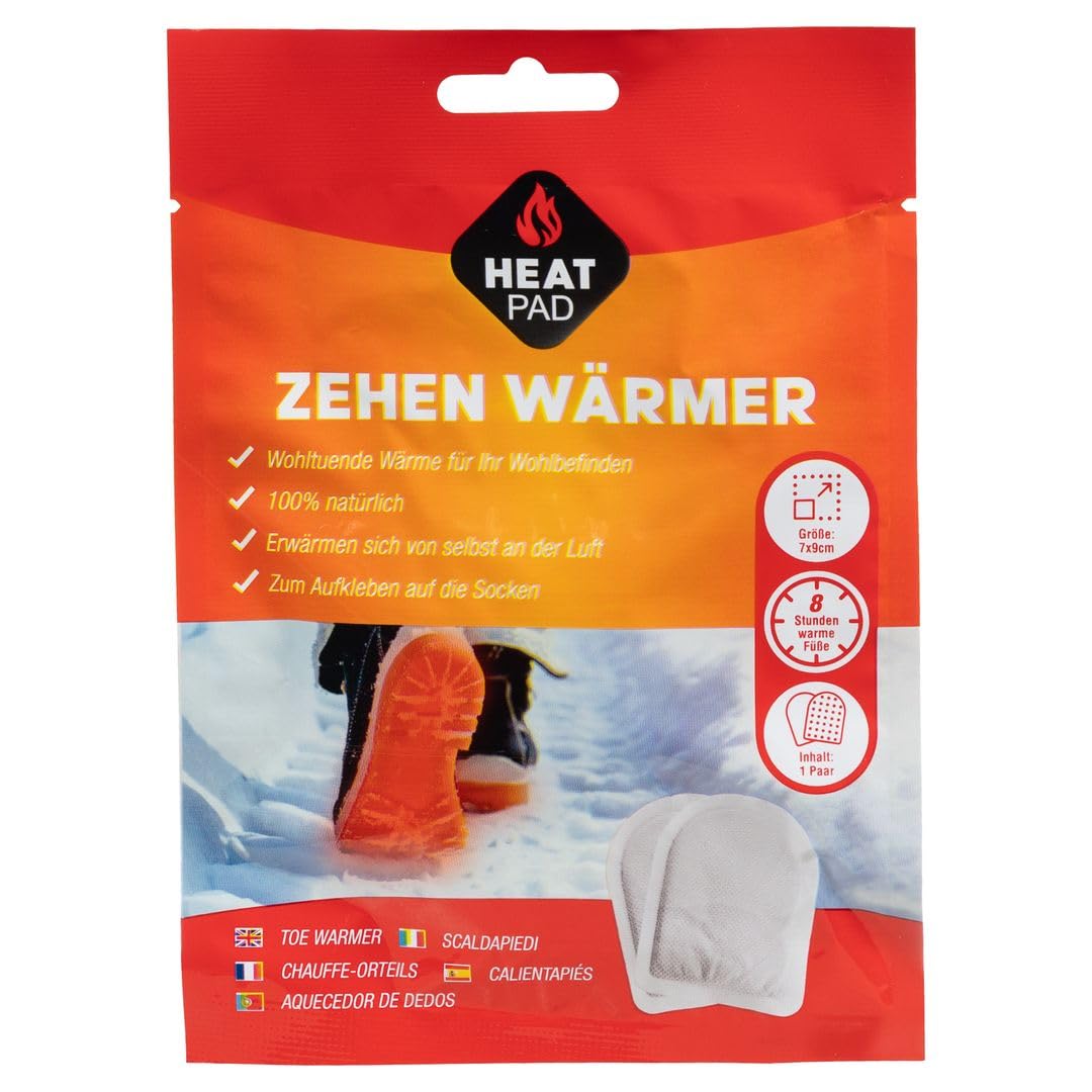 laro 20/40/80/160/320 Paar Zehenwärmer - 8 Stunden Wärme für kalte Füße | Selbstwärmende Fußwärmer Pads für Schuhe & Outdoor | Langanhaltende Wärme