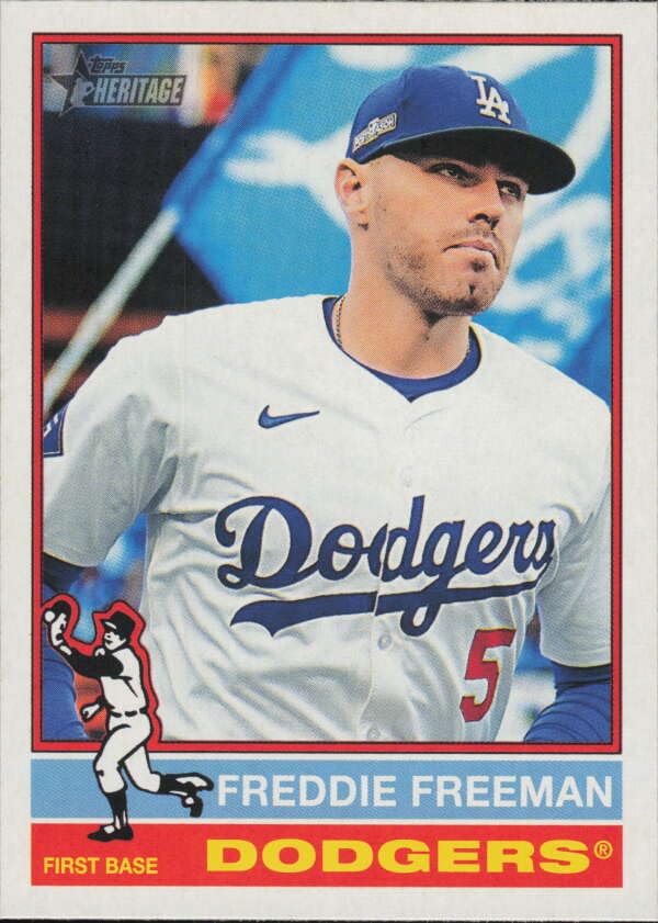 Amazon.com: 2025 TOPPS HERITAGE #206 FREDDIE FREEMAN LOS ANGELES
