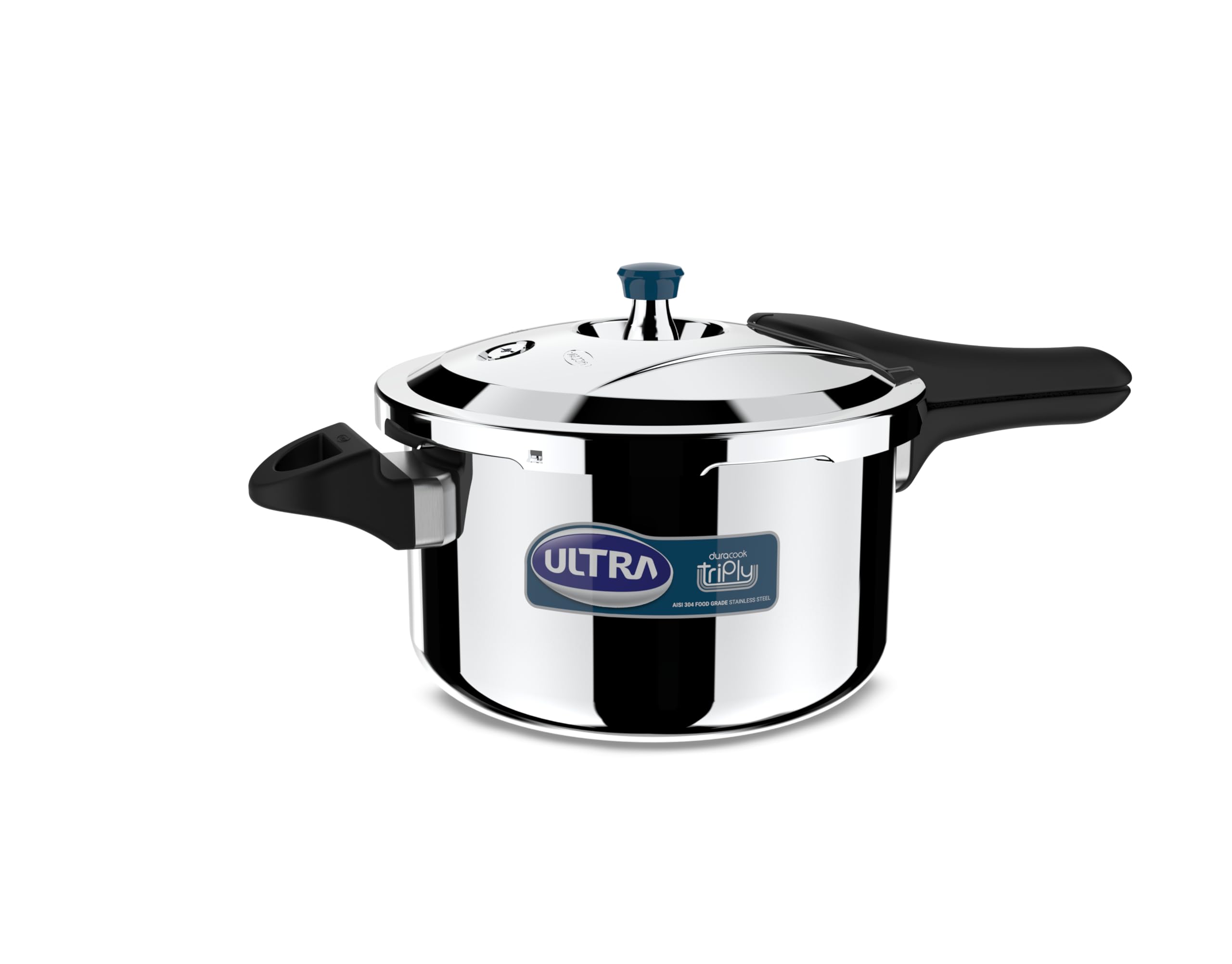 Ultra Duracook Triply 5.5 L pressure cooker,SS 304 Food Grade,SCTSAnti Bulging,Froth collector,Broad Base quick cooking -savesgas.Solid backelite handles,3 layered body, Induction,ISI,5 Y warranty (B0CXSX6LKW) Amazon Price History, Amazon Price Tracker