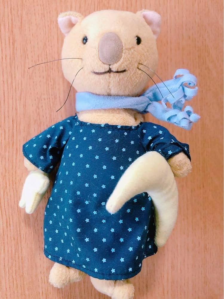 Sakuyanchi 猫とウサギのぬいぐるみセット ぬいぐるみS うさぎ