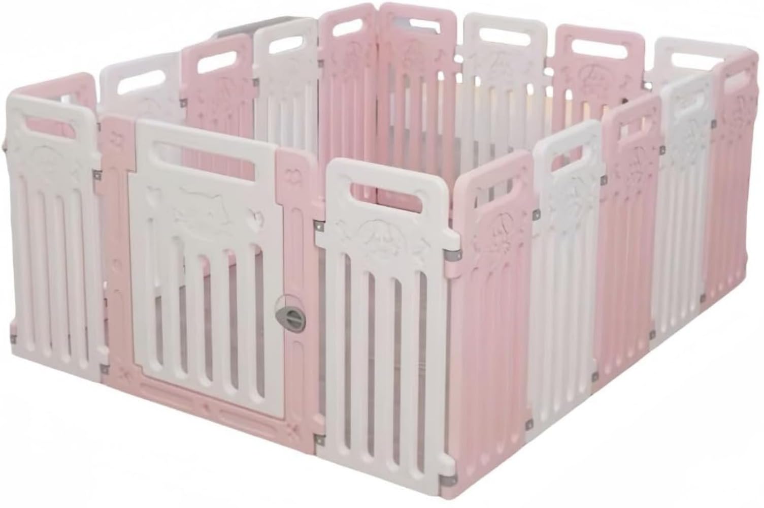 Amazon | ペットフェンス 中大型犬用 ペットフェンス 全成長期使用可