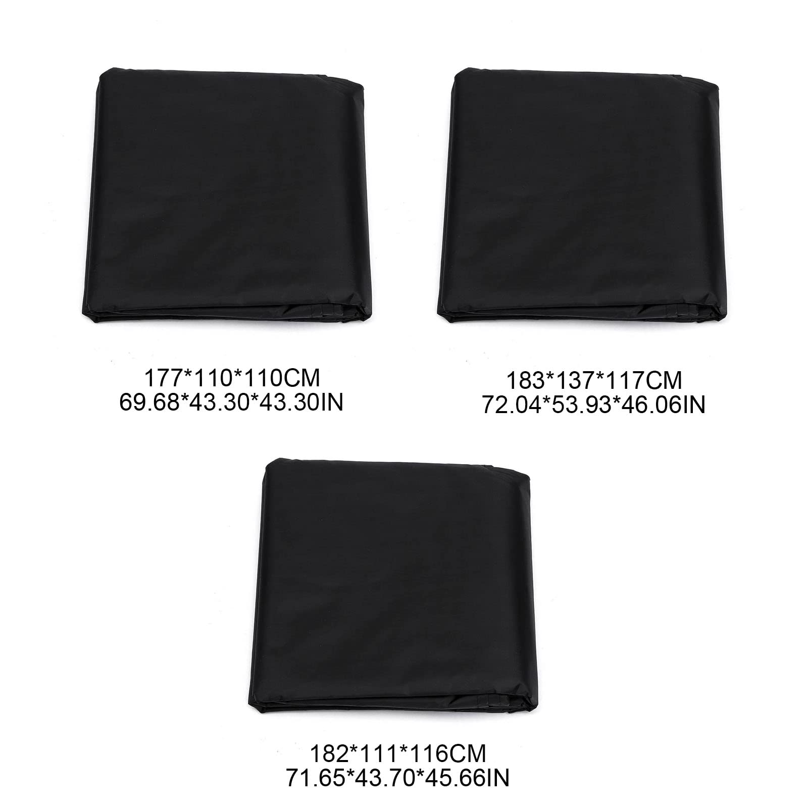 Funda impermeable para cortacésped para quitanieves para bolsa de almacenamiento con cordón, protector de muebles