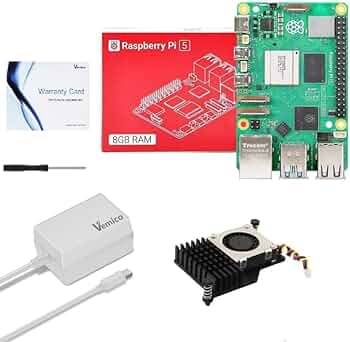 新品　Vemico Raspberry Pi5 16GB Kit Amazon.com: Vemico for Raspberry Pi 5 16GB Kit with Pi 5